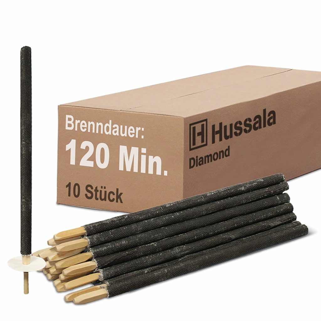 Hussala - Diamond Wachsfackeln