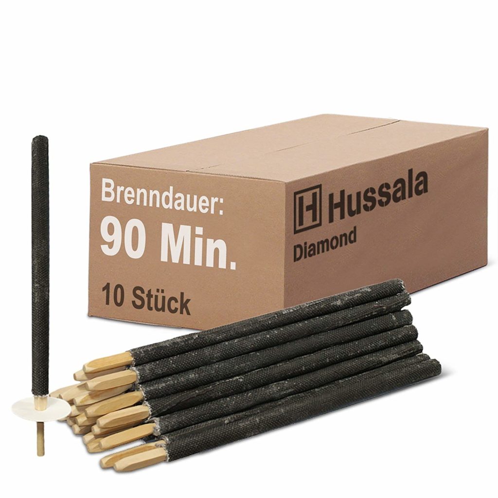 Hussala - Diamond Wachsfackeln